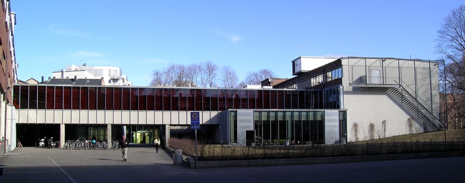 Arkitekthøgskolen i Maridalsveien 29 i Oslo, eksteriør.